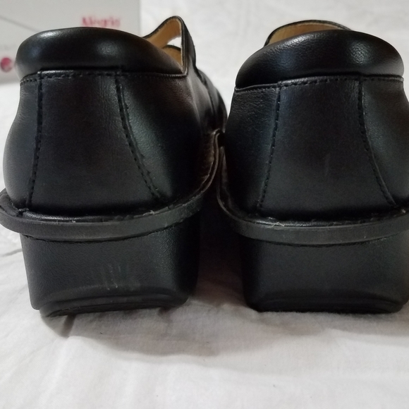 Alegria Dayna Black Napa  Leather 39 Mary Jane style shoe EUC - Picture 9 of 12